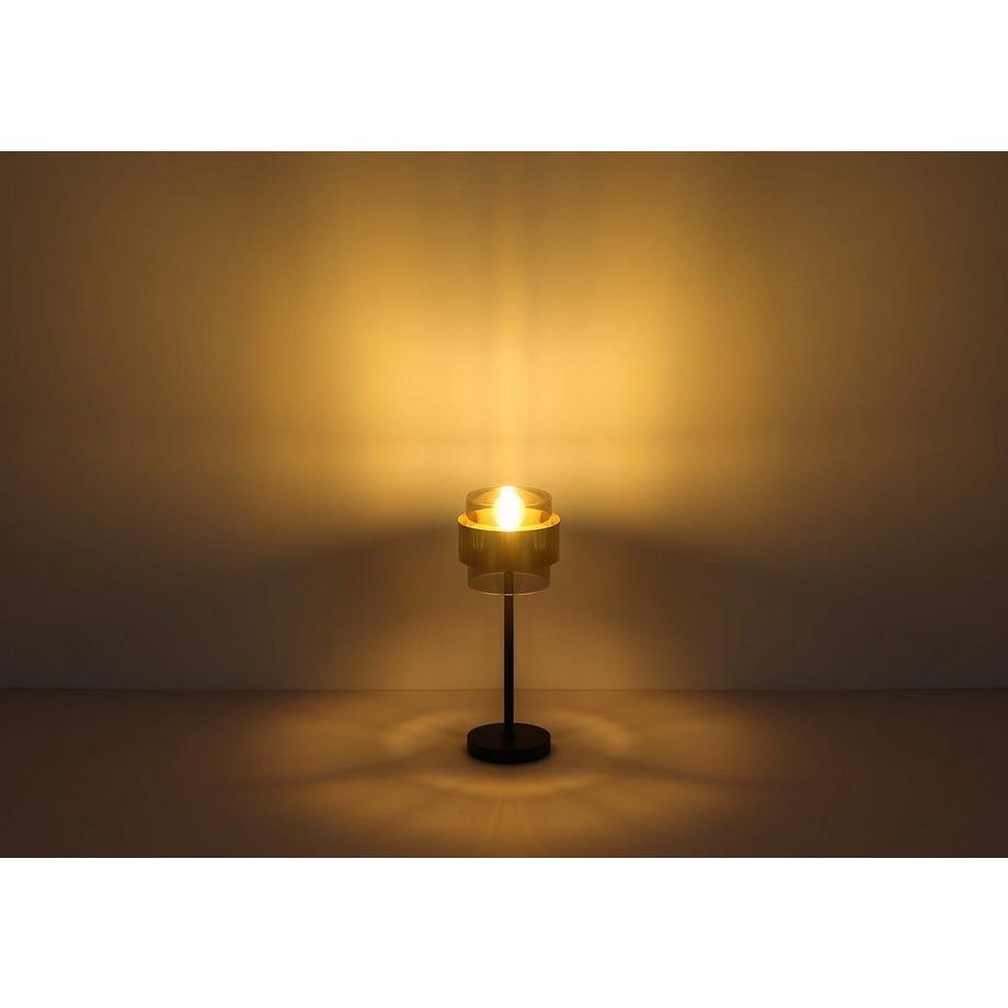 mutoni Lampe à suspension Milley métal noir mat 3xE27  