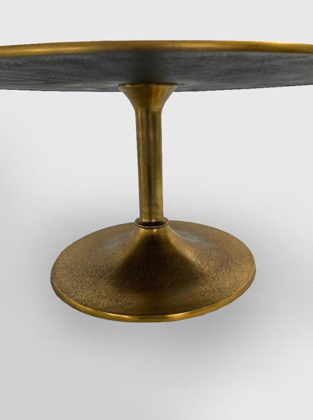 KARE Design Table basse Morocco Brass ronde 91  