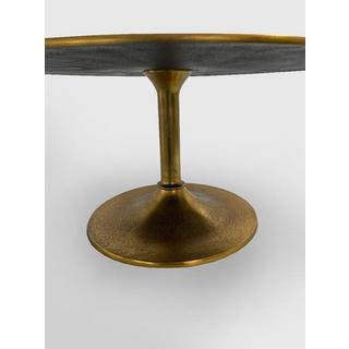 KARE Design Tavolino Marocco Ottone tondo 91  