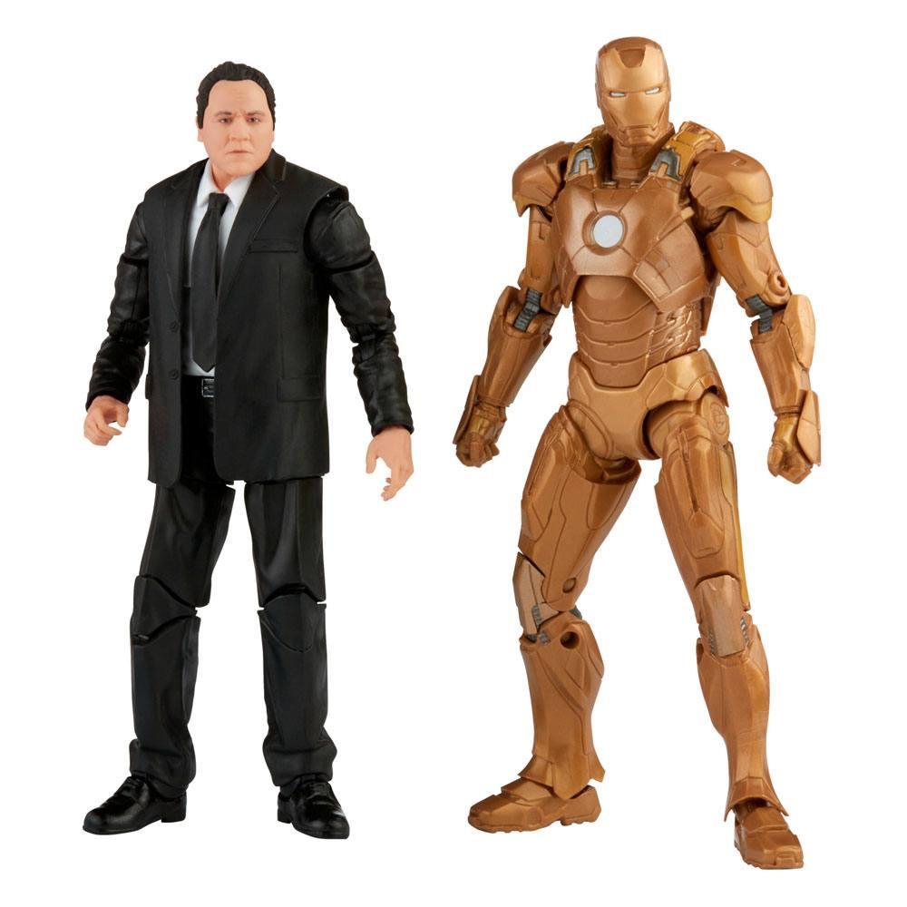 Hasbro  The Infinity Saga Marvel Legends Actionfiguren Pack  Happy Hogan & Iron Man 