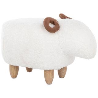 Beliani Repose-pied en Polyester Moderne LAMB  