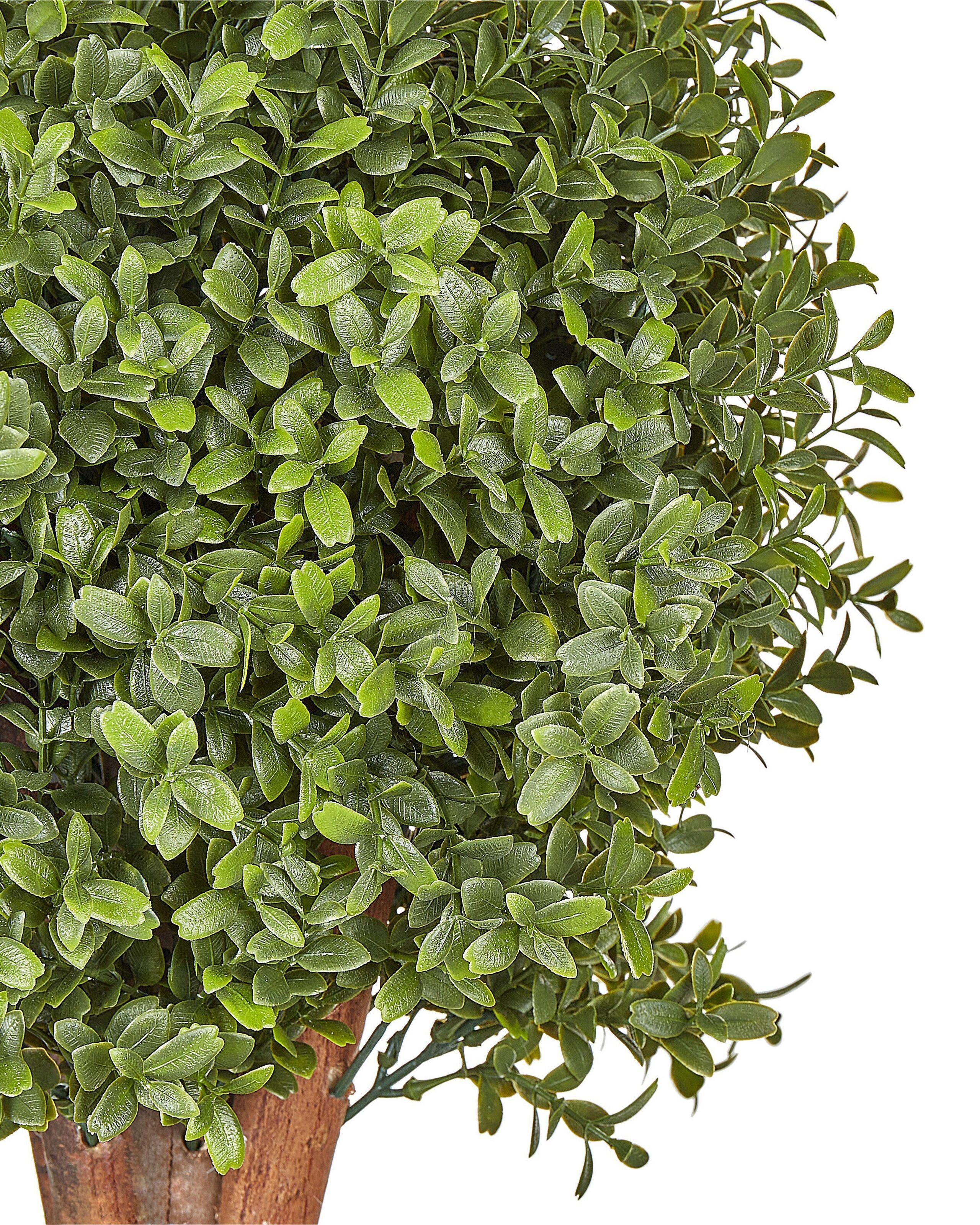 Beliani Pianta artificiale en Materiale sintetico BUXUS BALL TREE  