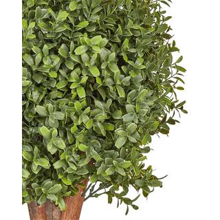 Beliani Pianta artificiale en Materiale sintetico BUXUS BALL TREE  