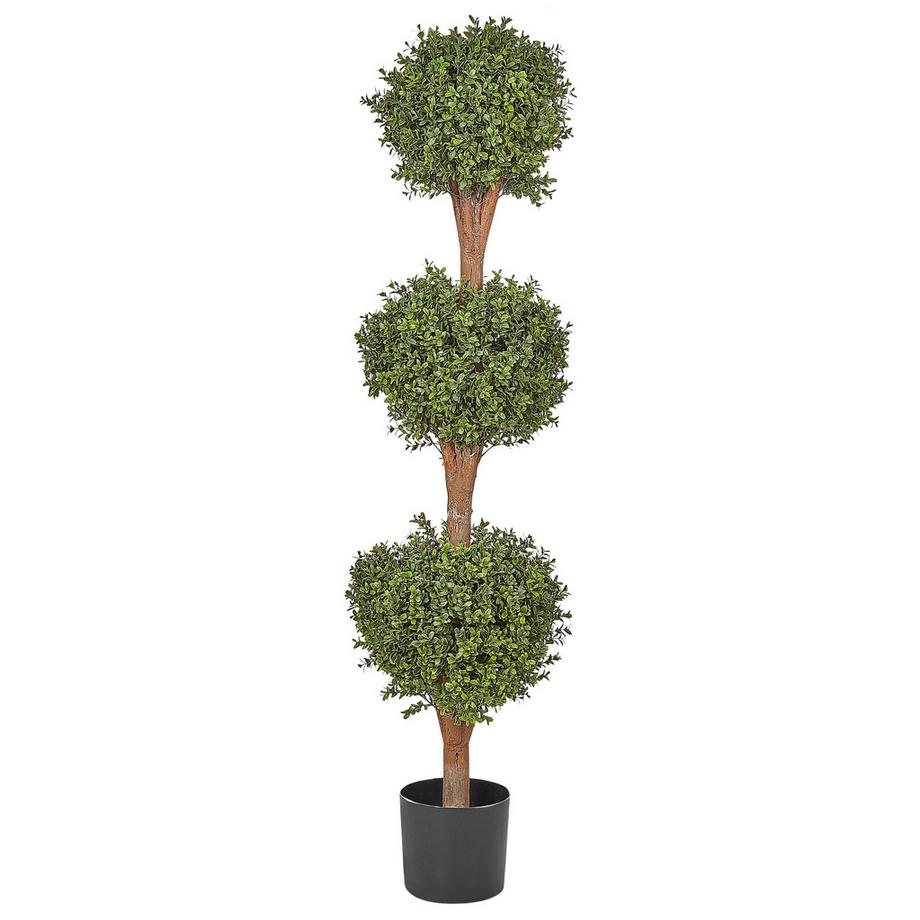 Beliani Plante artificielle en Matière synthétique BUXUS BALL TREE  