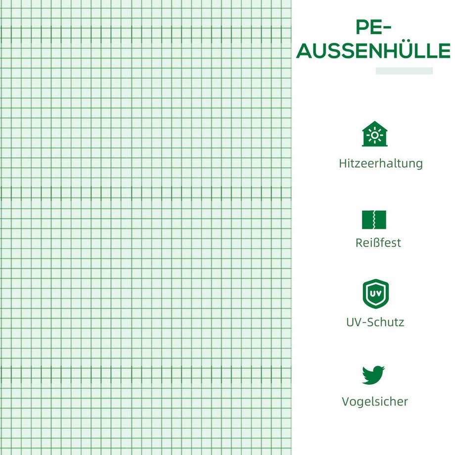 Outsunny Gewächshaus  