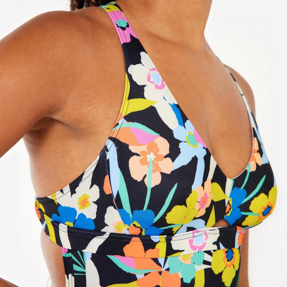 DECATHLON Maillot de bain dos en X Polyester  