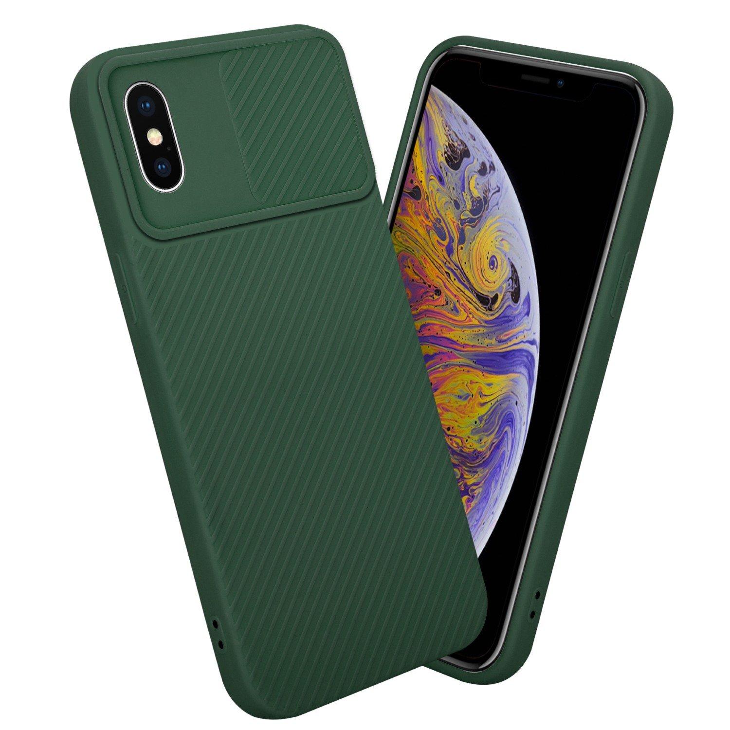 Cadorabo  Housse compatible avec Apple iPhone XS MAX - Coque de protection en silicone TPU flexible et avec protection pour appareil photo 