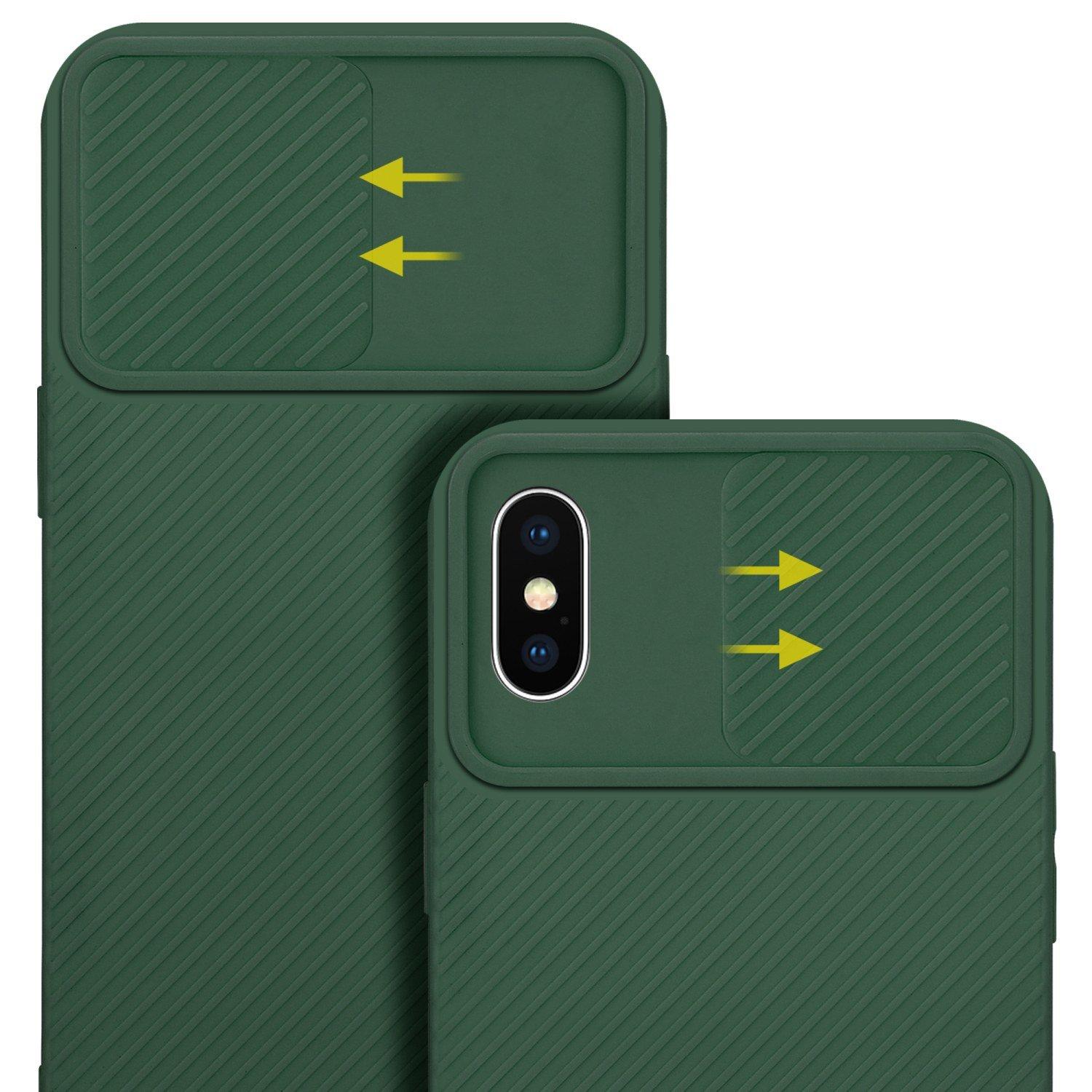 Cadorabo  Housse compatible avec Apple iPhone XS MAX - Coque de protection en silicone TPU flexible et avec protection pour appareil photo 