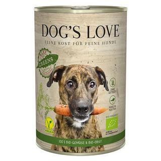 Dog's Love  BIO green Vegan légumes et fruits - Multipack 