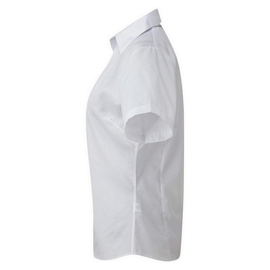 PREMIER Chemisier Popeline Manches Courtes Chemise de Travail  