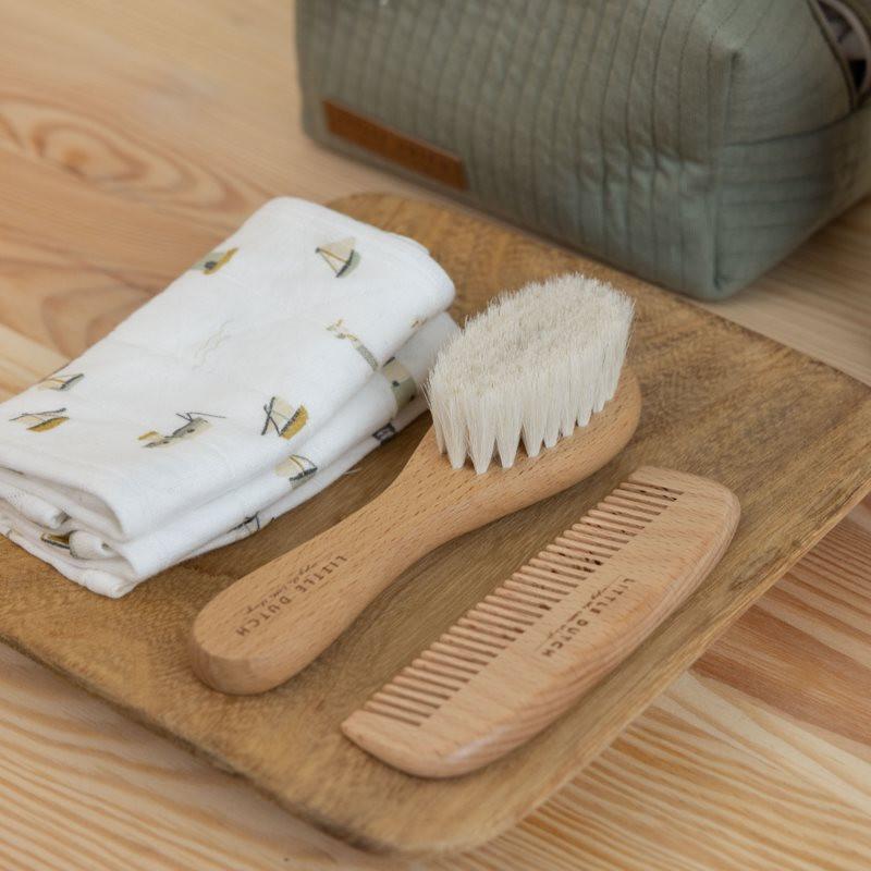 Little Dutch  Ensemble brosse et peigne pour bébé 