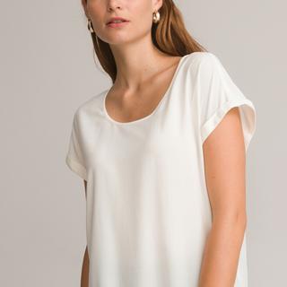 La Redoute Collections  Tunikashirt mit rundem Ausschnitt 