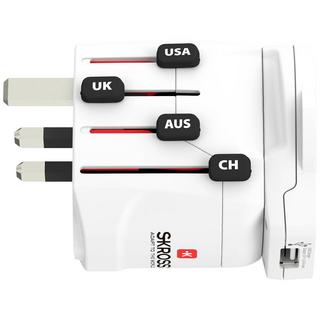 SKROSS  Adaptateur de voyage universel Pro World & USB 