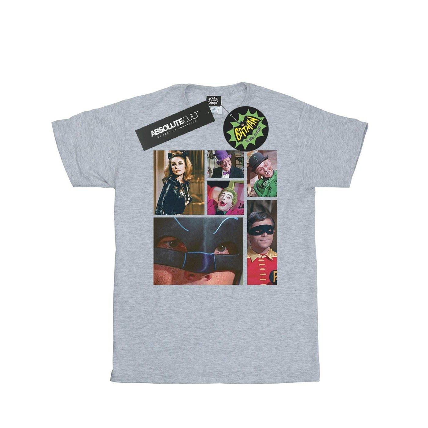 Image of Batman Tv Series Class Photo Tshirt Herren Grau XXL