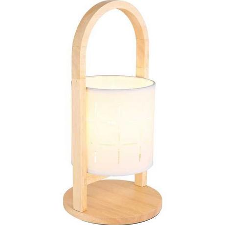 mutoni Lampada da tavolo Ninja Legno naturale 1xE14  