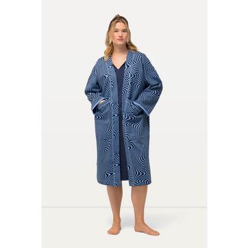 Veste longue d'intérieur, coupe oversize ouverte, très douce