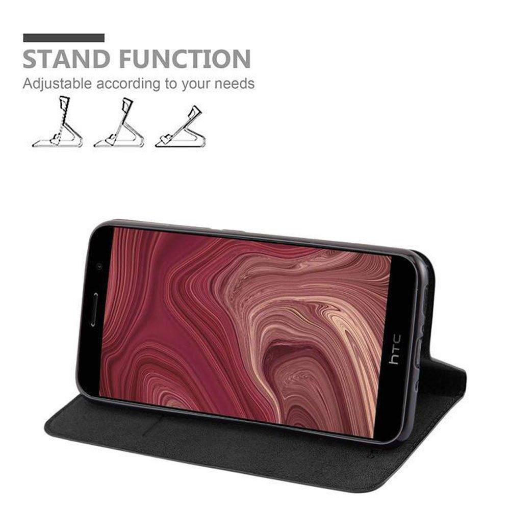 Cadorabo  Housse compatible avec HTC OCEAN / U11 - Coque de protection avec fermeture magnétique, fonction de support et compartiment pour carte 