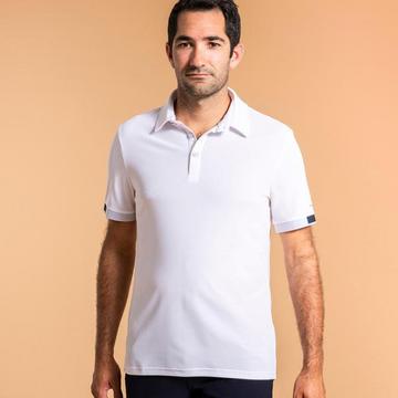 Polo équitation Homme Blanc