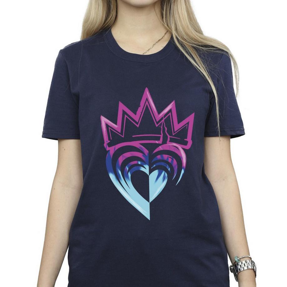 Disney Descendants Crown Heart T-Shirt  