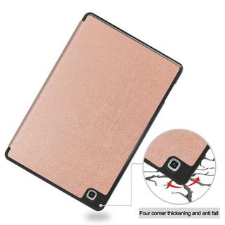 Cover-Discount  Galaxy Tab S6 Lite - Tri-fold Smart Case en cuir 