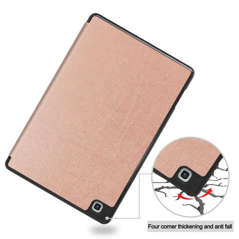 Cover-Discount  Galaxy Tab S6 Lite - Tri-fold Smart Leder Case 