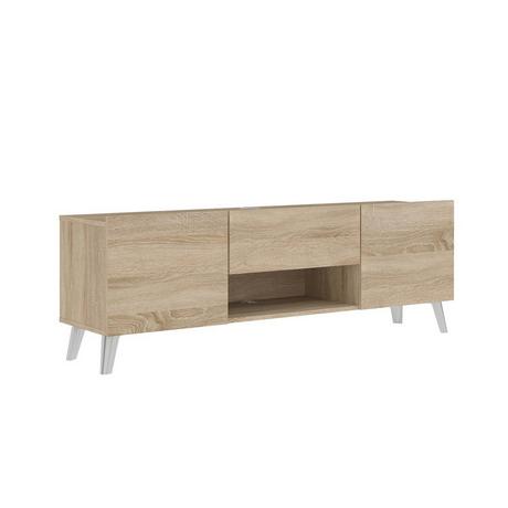 Calicosy TV-Möbel mit 2 Türen und 1 Schublade Brighton 2 - L140 cm x 46,5 cm  