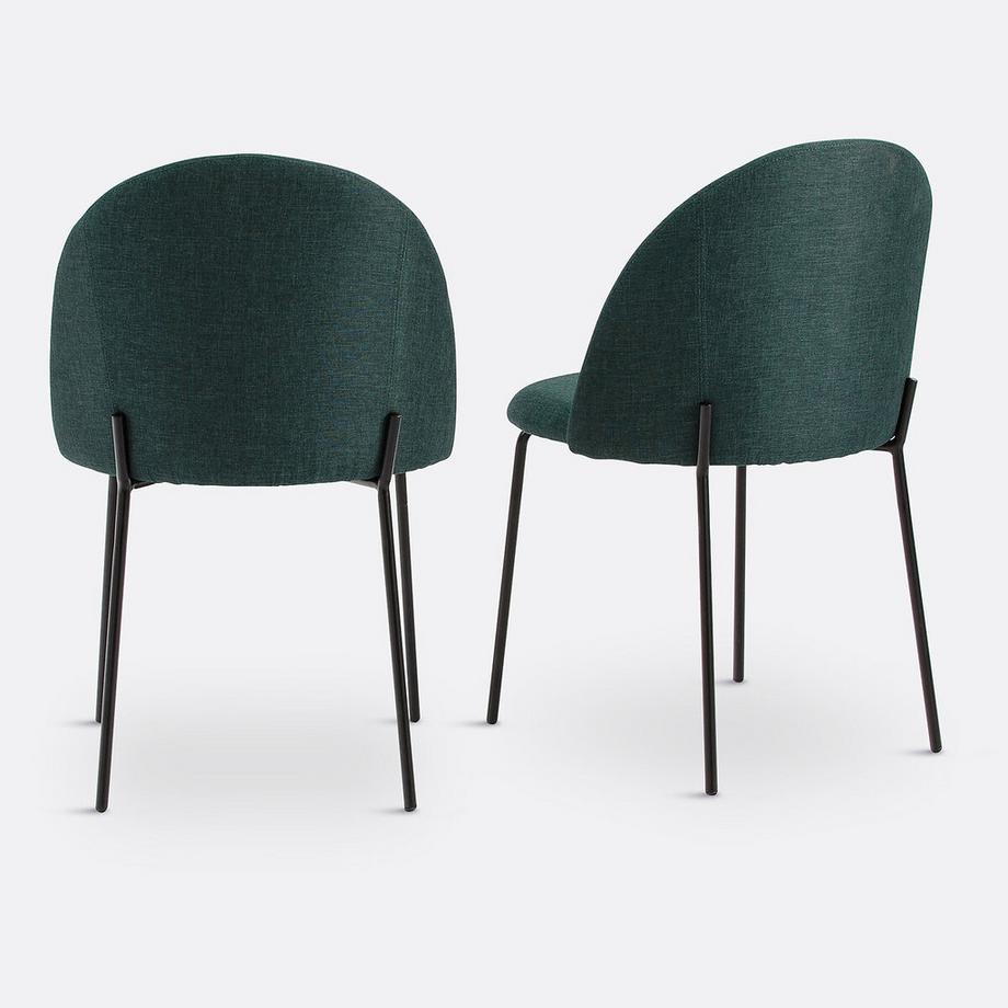 La Redoute Intérieurs Lot de 2 chaises NORDIE  