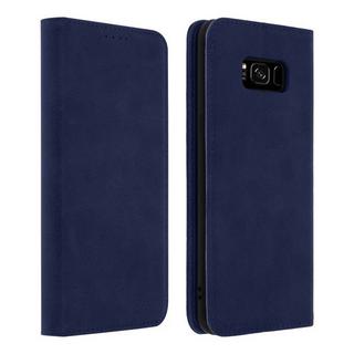 Avizar  Wallet Cover Galaxy S8 Dunkelblau 