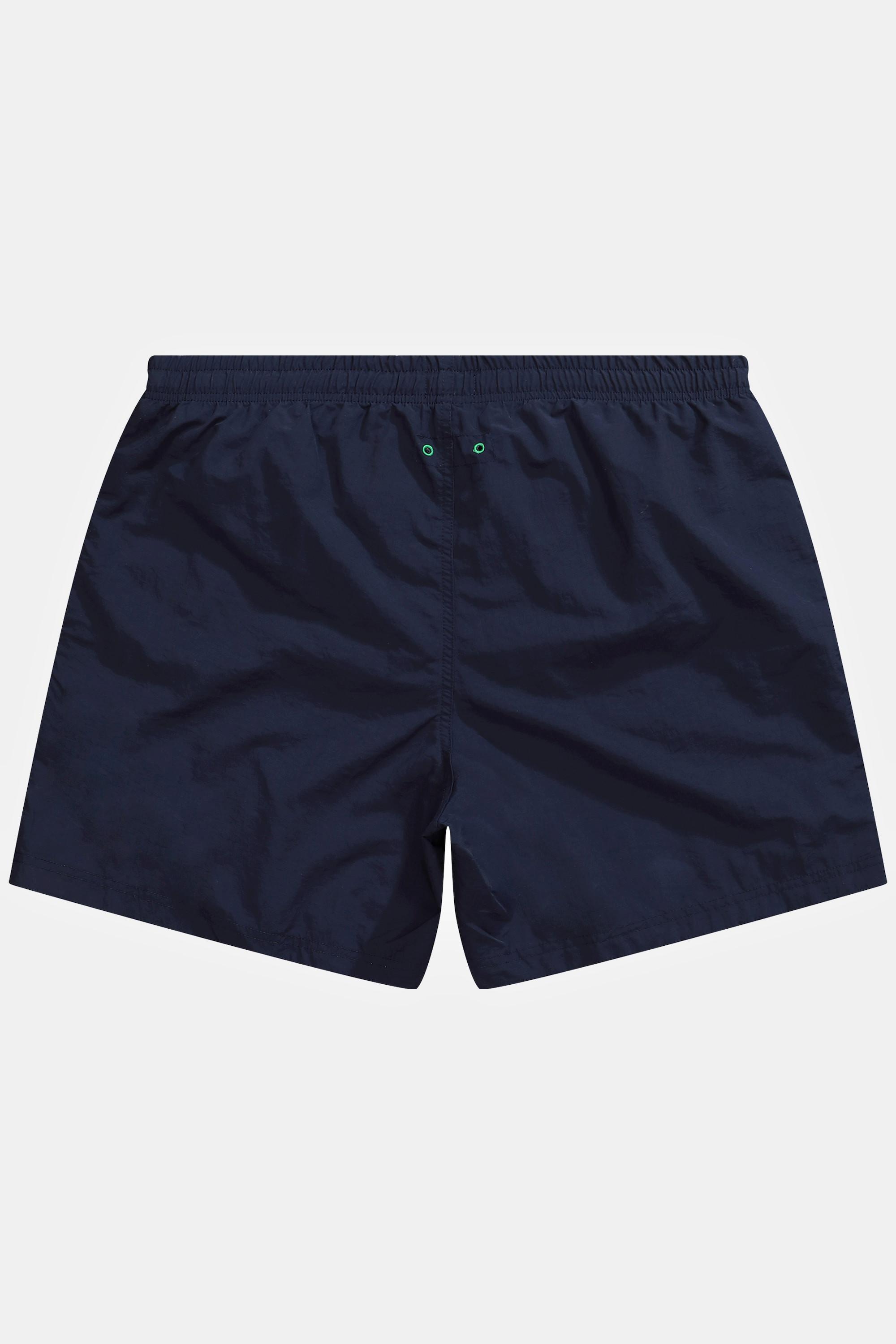 JP1880  Shorts da mare con cintura elastica, disponibili fino alla tg. 8XL 