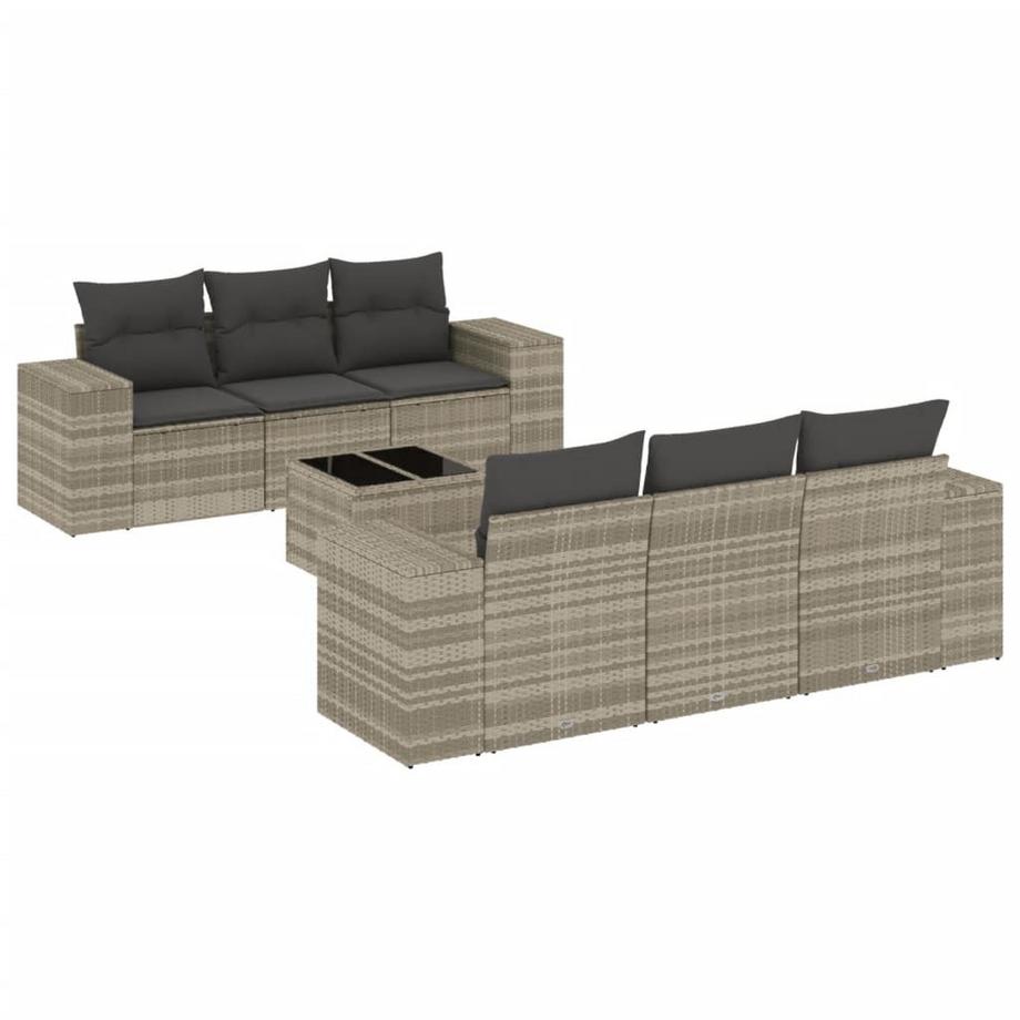 Garten sofagarnitur poly-rattan