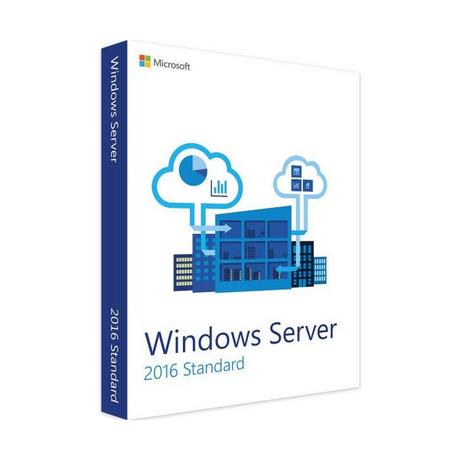 Microsoft  Windows Server 2016 Standard (32 Core) - Clé licence à télécharger - Livraison rapide 7/7j 