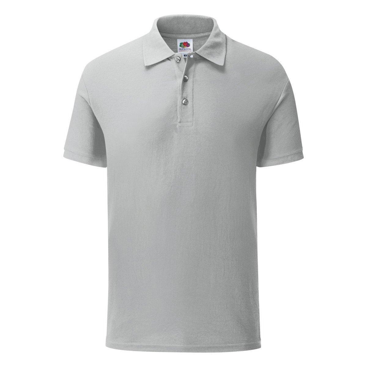 Image of Poloshirt Iconic Herren Taubengrau 3XL
