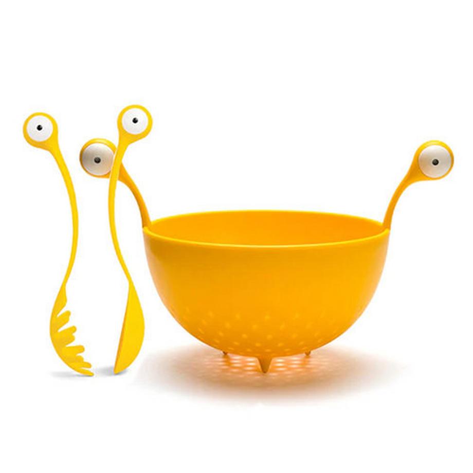 OTOTO  Spaghetti Monster Set Sieb & Besteck 