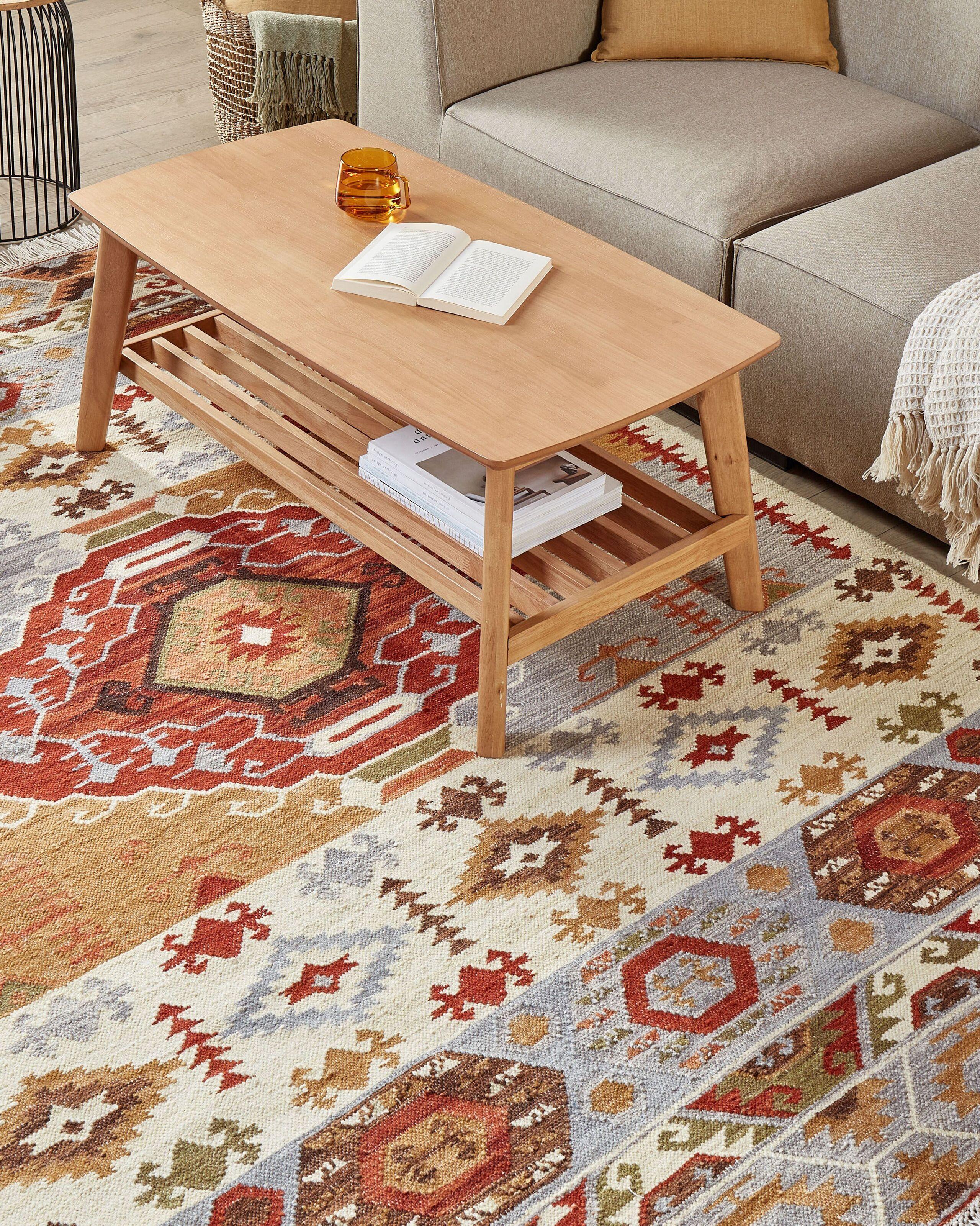 Beliani Tapis en Laine Boho PROSHYAN  