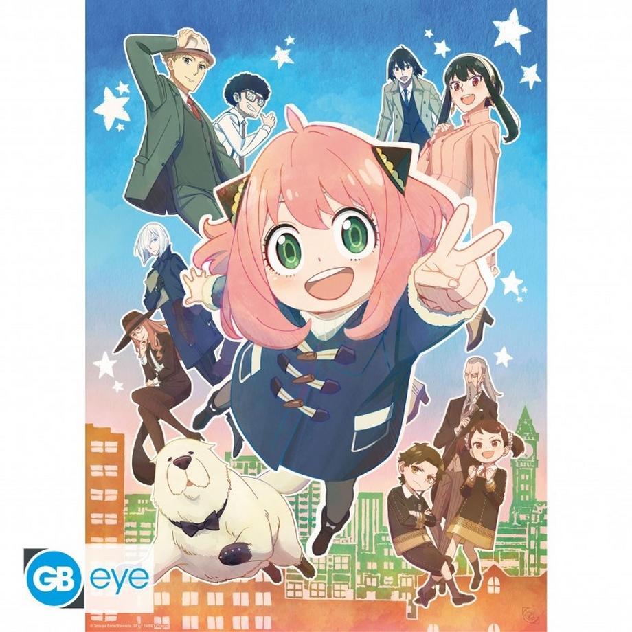 GB Eye  Poster - Packung mit 2 - Spy x Family - Eine doppelte Familie 