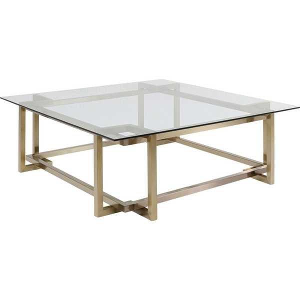 KARE Design Table basse Clara or 120x120  