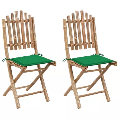 VidaXL Chaise de jardin bambou  