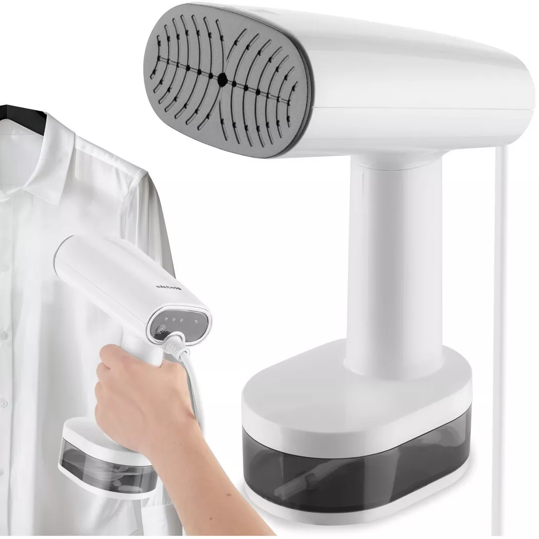 Défroisseur vapeur avec 4 modes et adaptateur pour bouteille, 370 ml, 1640 w -