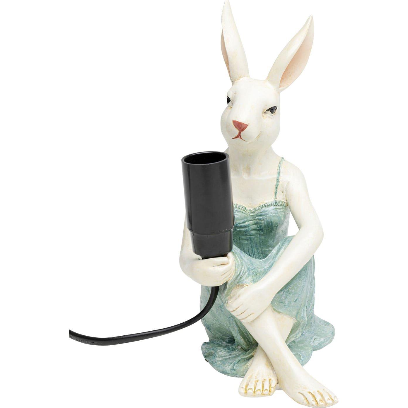 KARE Design Lampe à poser Fille Lapin 21  