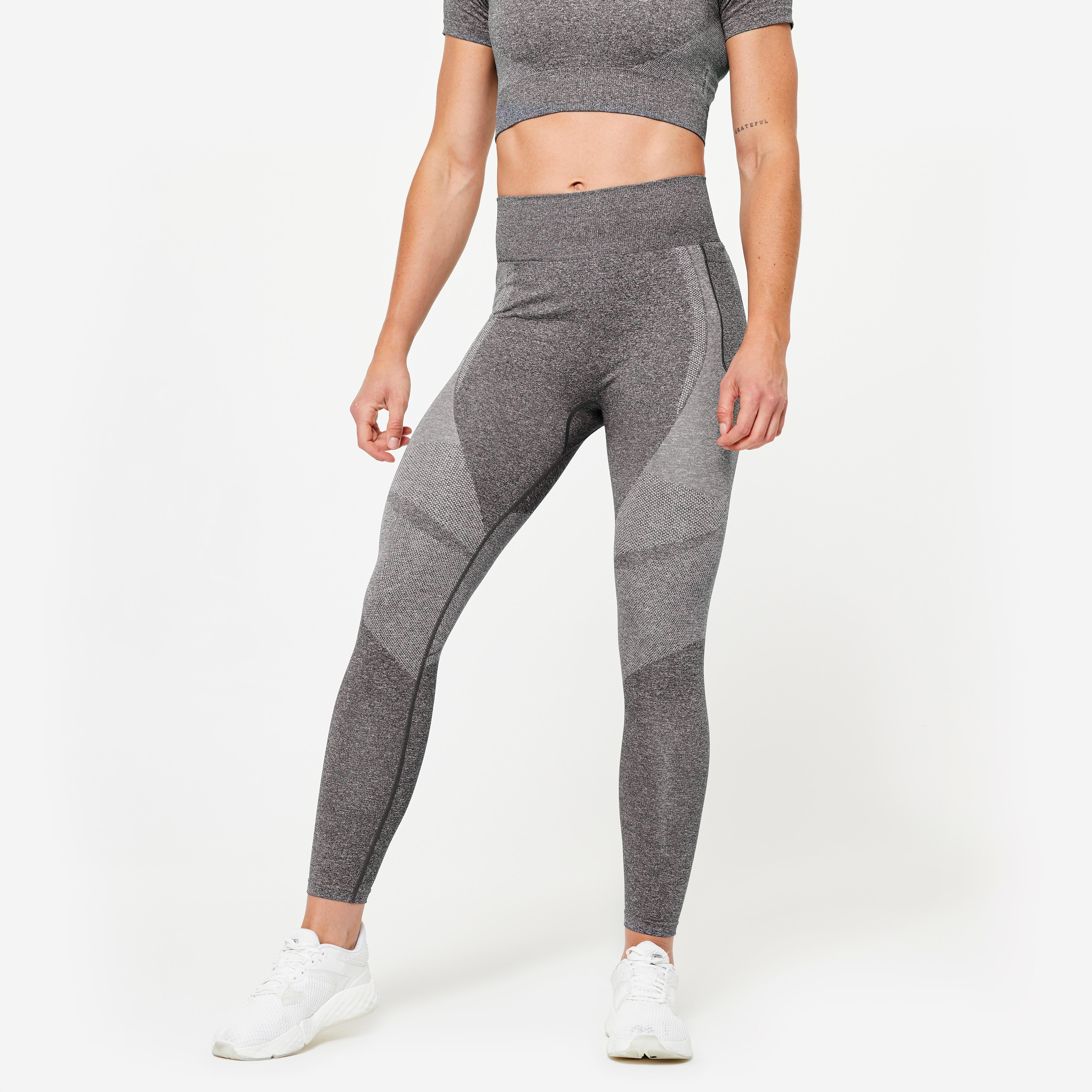 Image of Leggings - Fti 900 Seamless Damen Taubengrau M