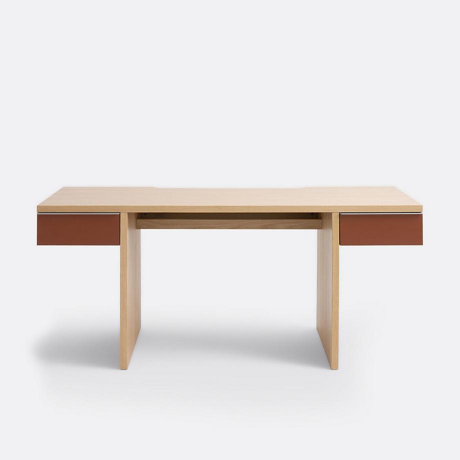 La Redoute Intérieurs Schreibtisch XL in Eichenfurnier  