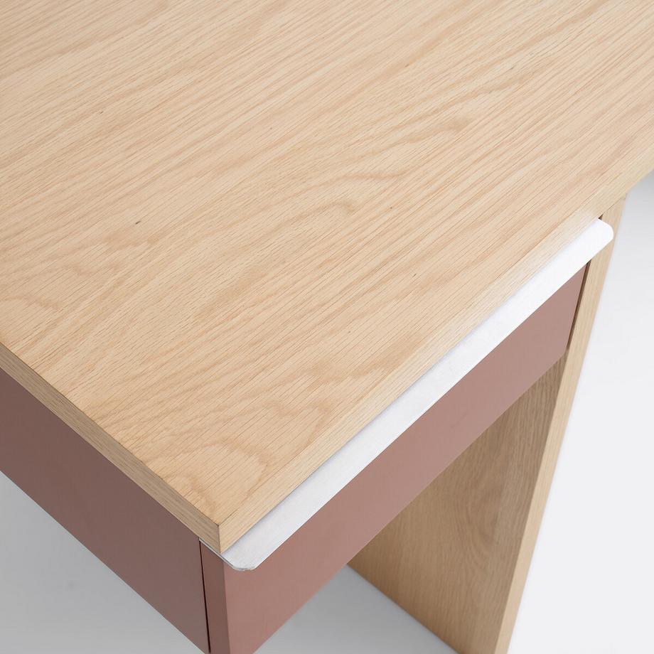 La Redoute Intérieurs Schreibtisch XL in Eichenfurnier  