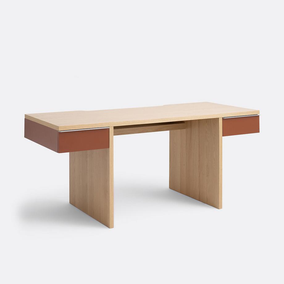 Schreibtisch XL in Eichenfurnier