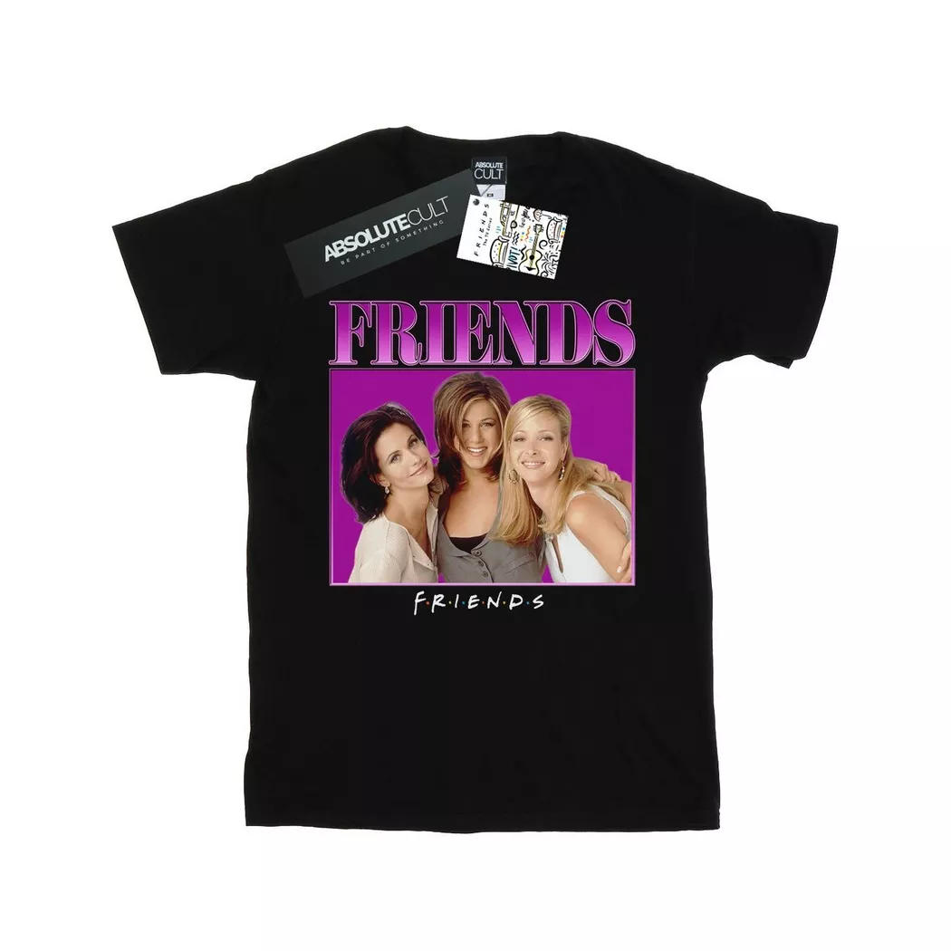 Friends - TShirt, für Damen, Schwarz, Größe S