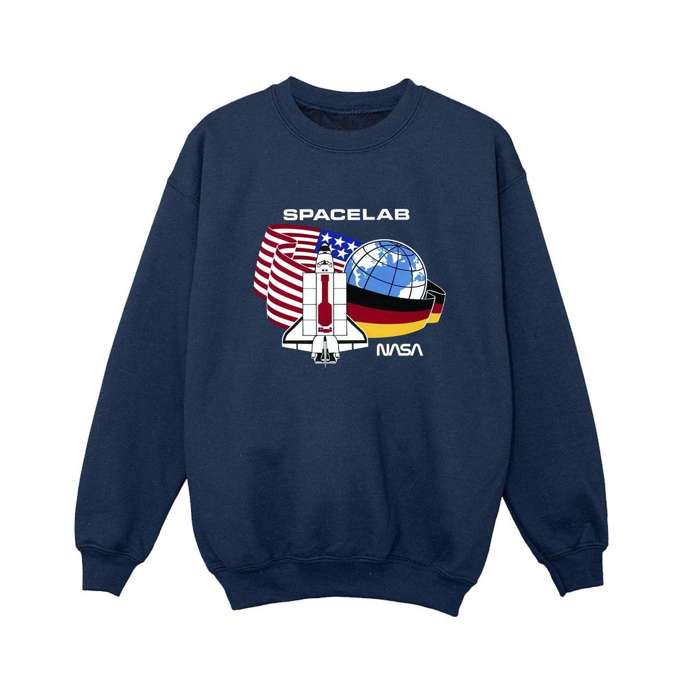 Image of Space Lab Sweatshirt Jungen Marine 152-158