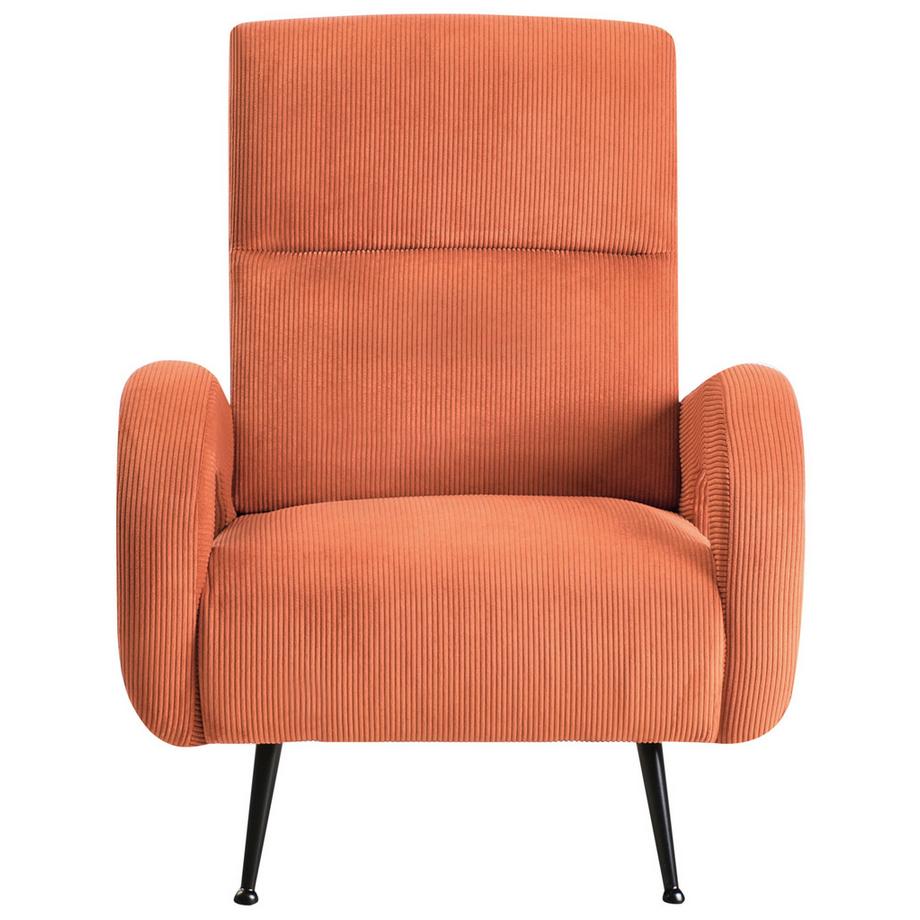 Beliani Fauteuil en Velours côtelé Moderne SVALOV  