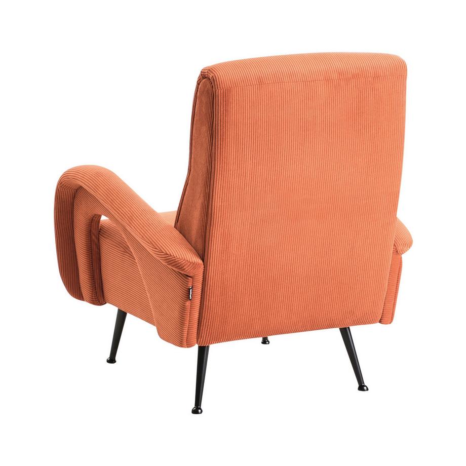 Beliani Fauteuil en Velours côtelé Moderne SVALOV  