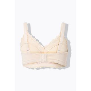 Ulla Popken Bellieva Reggiseno da allattamento Orli di pizzo Clip sul davanti  