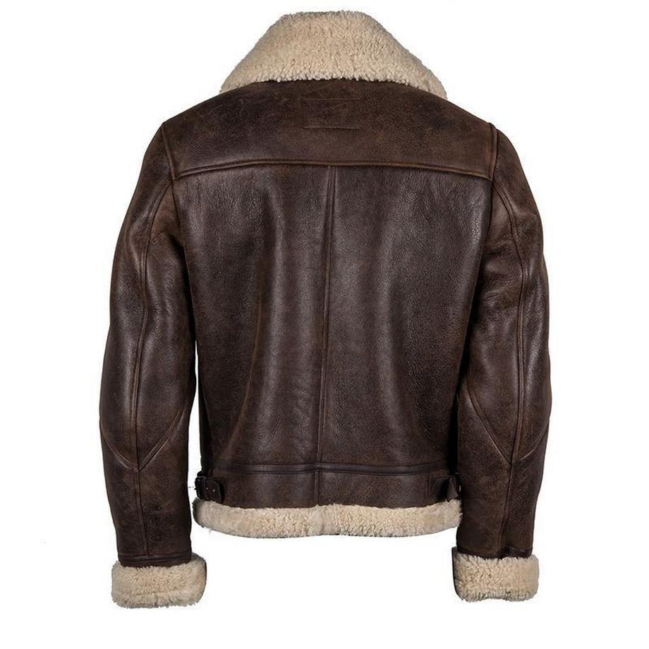 Helstons Bombardier Thunder Motorrad Lederjacke  