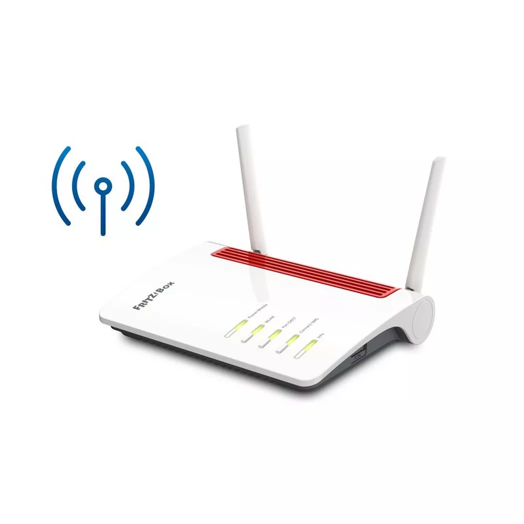 Box FRITZ! 6850 LTE wireless router Gigabit Ethernet Dual-band (2.4 GHz / 5 GHz) 4G White